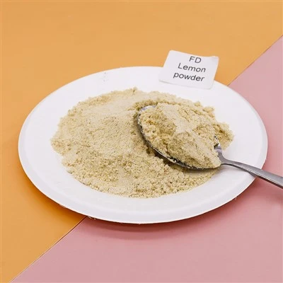 Polvere di limone essiccata