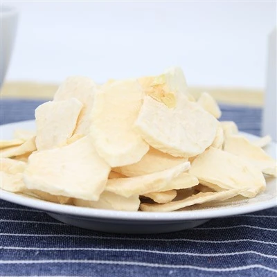 Snack di mele secchi congelati
